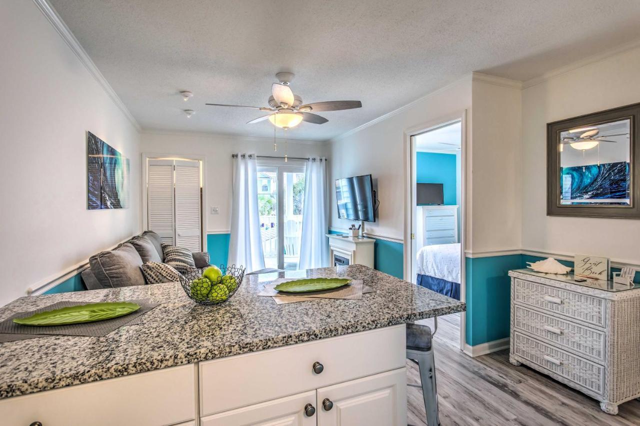 Surfside Beach Escape With Pool - Walk To Ocean! Myrtle Beach Ngoại thất bức ảnh