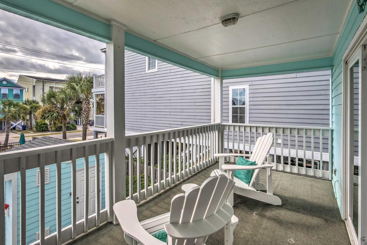 Surfside Beach Escape With Pool - Walk To Ocean! Myrtle Beach Ngoại thất bức ảnh