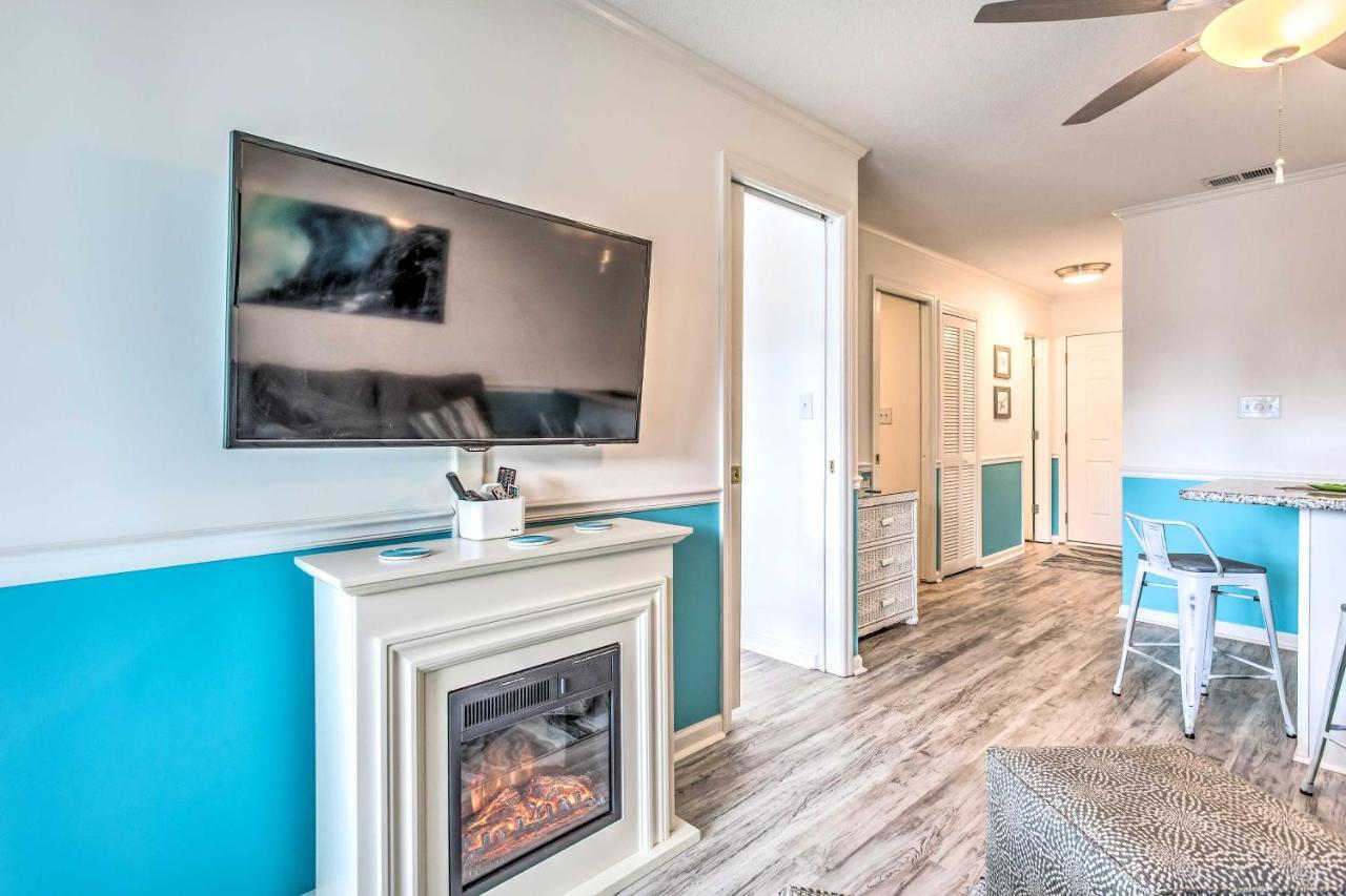 Surfside Beach Escape With Pool - Walk To Ocean! Myrtle Beach Ngoại thất bức ảnh