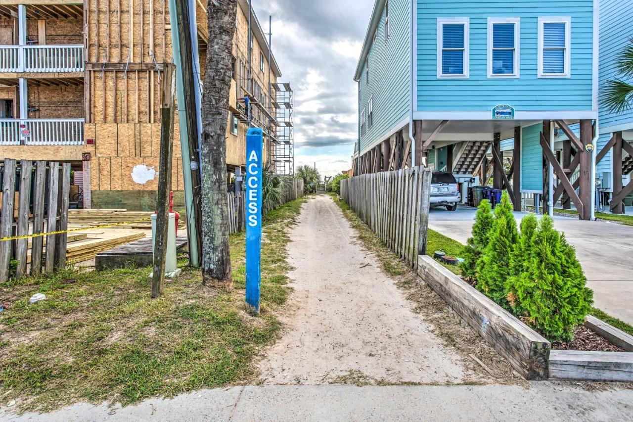 Surfside Beach Escape With Pool - Walk To Ocean! Myrtle Beach Ngoại thất bức ảnh