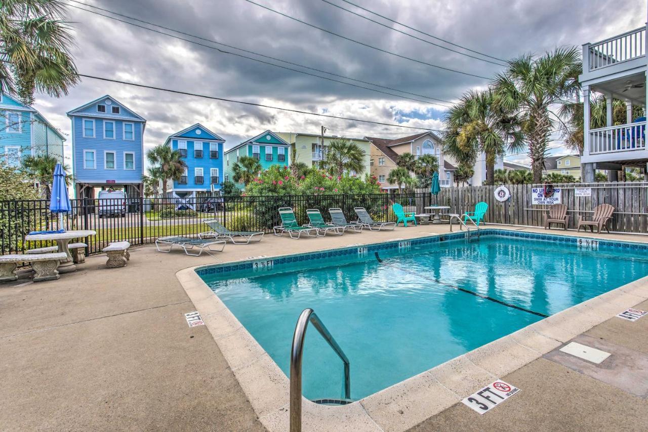 Surfside Beach Escape With Pool - Walk To Ocean! Myrtle Beach Ngoại thất bức ảnh